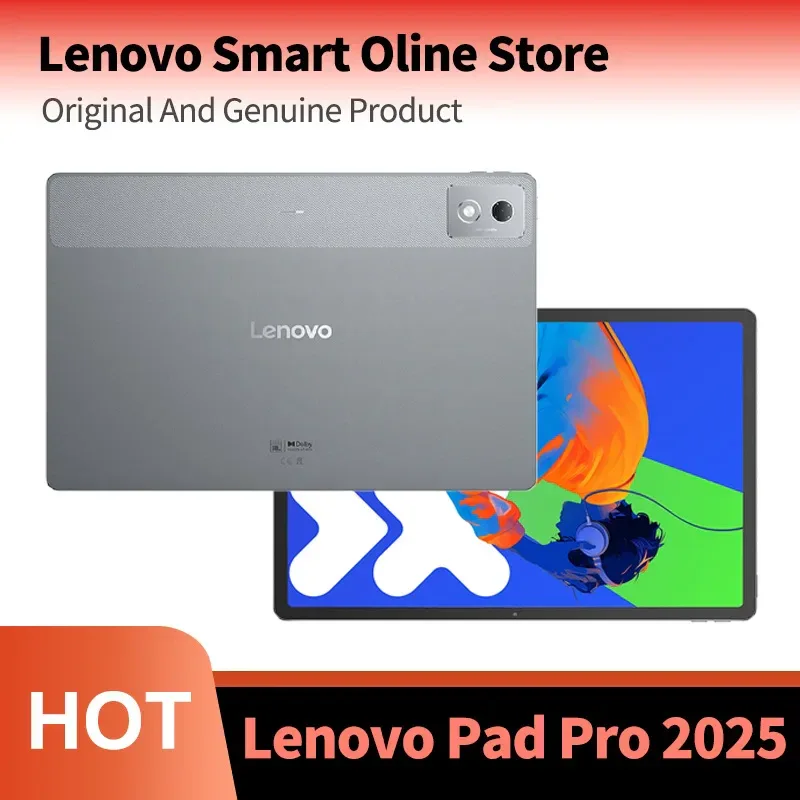 Free Gift Lenovo Pad Pro 2025 Xiaoxin 144Hz JBL 4 speakers 2.9K Android 12.7inch 2nd 10200mAh 45W Charging Big Screen For Study