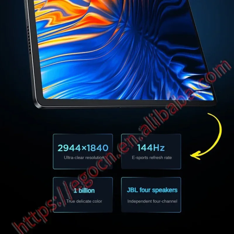 Free Gift Lenovo Pad Pro 2025 Xiaoxin 144Hz JBL 4 speakers 2.9K Android 12.7inch 2nd 10200mAh 45W Charging Big Screen For Study