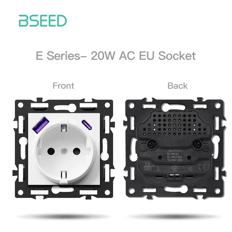 BSEED Zigbee Thermostat Modules Room Temperature Controller of Water/Electric Floor Heating Gas Boiler Tuya APP Work with Alex