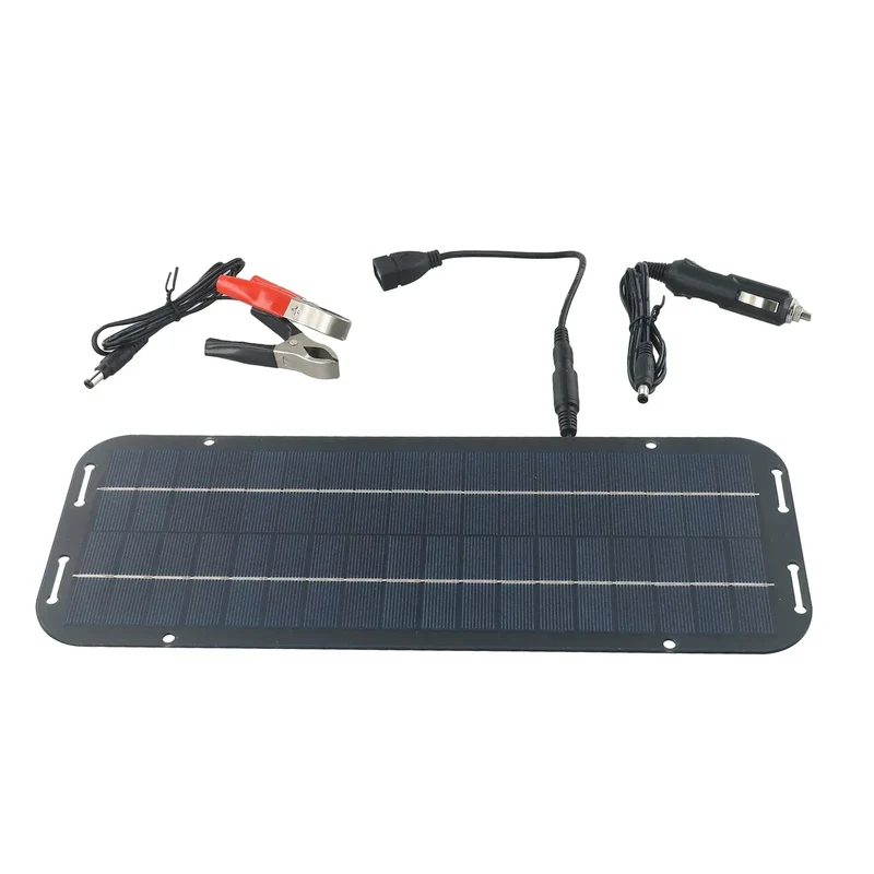 Monocrystalline Solar Cells Solar Battery Trickle Charger 12V Olt Power Solar Panel Solar Battery Charger Car Van Boat Kit
