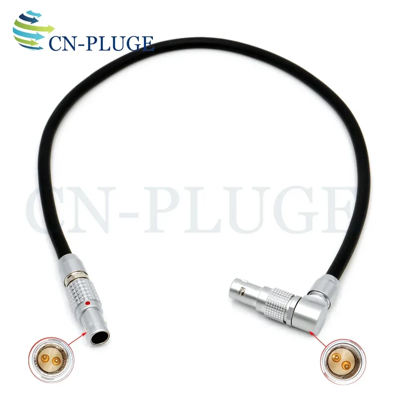 ARRI RED Camera 0B 2Pin to 0B 2Pin Cable for Teradek, Vaxis Transmission, Samhd Ultra7 2-Pin Power Cord