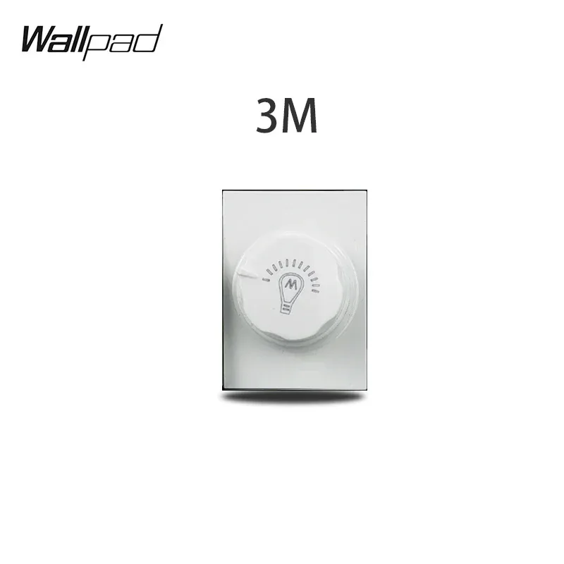 1 2 3 Gang Way Stair Cross Pass White Glass Switch DIY AU US 118*75mm 153*75mm 191*75mm Fan Dimmer Retro Switch with LED Wallpad