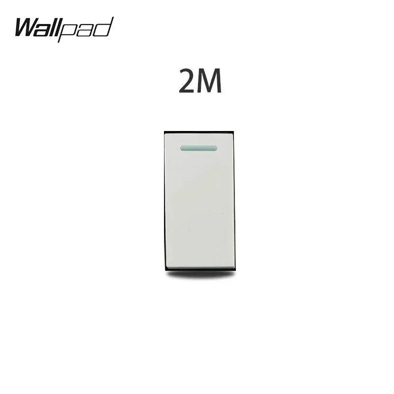1 2 3 Gang Way Stair Cross Pass White Glass Switch DIY AU US 118*75mm 153*75mm 191*75mm Fan Dimmer Retro Switch with LED Wallpad