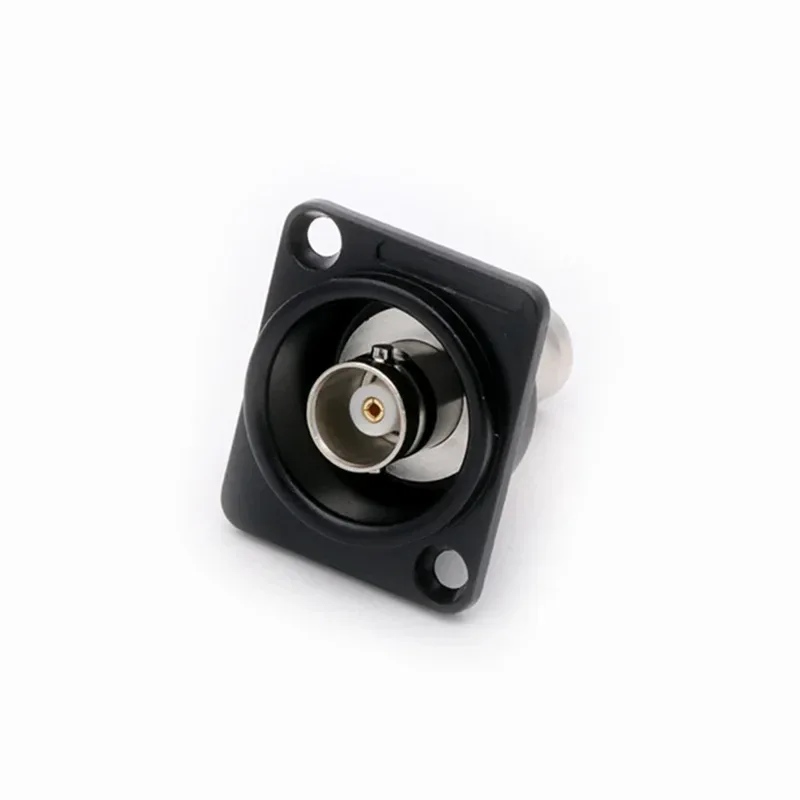 1pc BNC Female Socket Adapter Panel Mount Chassis Connector D-type Soldering free 50ohm/75ohm Audio&Video Jack