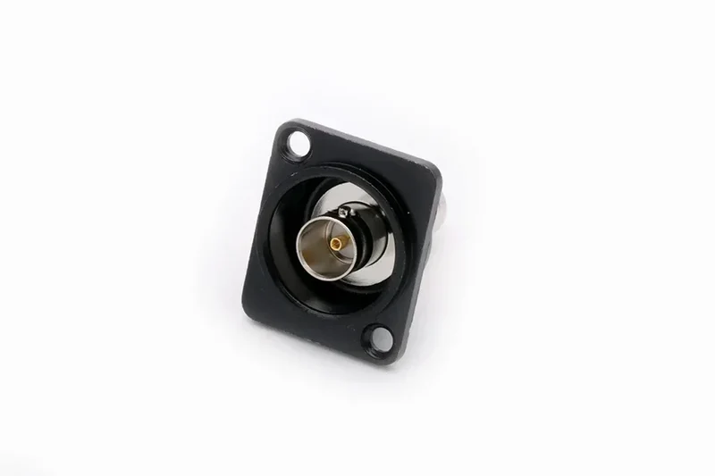 1pc BNC Female Socket Adapter Panel Mount Chassis Connector D-type Soldering free 50ohm/75ohm Audio&Video Jack