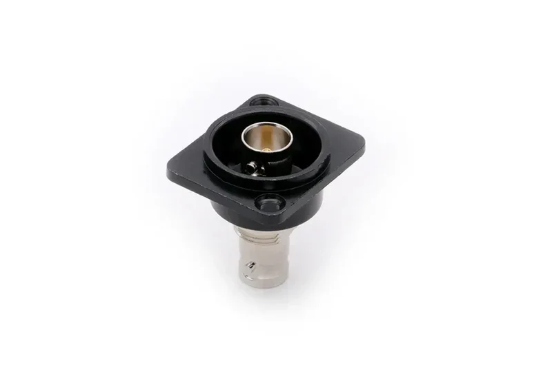 1pc BNC Female Socket Adapter Panel Mount Chassis Connector D-type Soldering free 50ohm/75ohm Audio&Video Jack