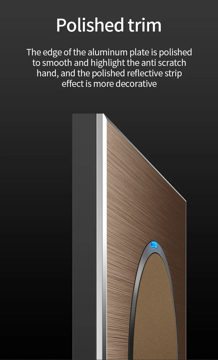 High quality coffee color universal Retro Eu FR 220V wall light switch,Reset button switch electrical socket with LED indicator