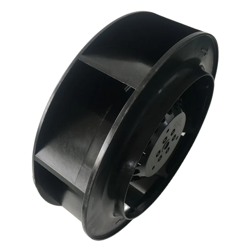 C2E-190.45TS 190mm Three Speed EC AC Different air Flow Plastic Backward Curved Centrifugal Cooling Fan for Kitchen and Bathroom