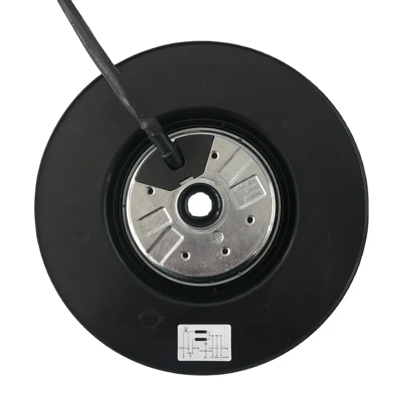 C2E-190.45TS 190mm Three Speed EC AC Different air Flow Plastic Backward Curved Centrifugal Cooling Fan for Kitchen and Bathroom
