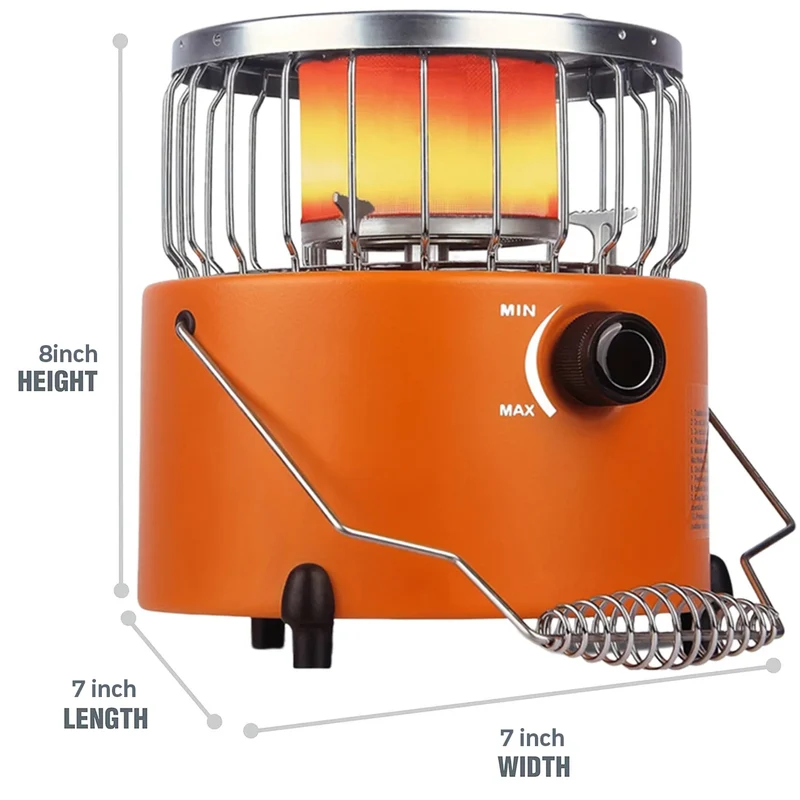 Portable Propane Outdoor Burner, Portable Kitchen for Outdoor Cooking and Barbecue, Mini Camping Stove