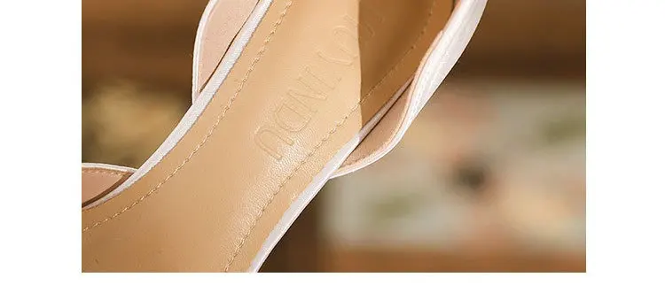 2025 Autumn New White French High Heels Pointy Rhine-Diamond Thin Heel Not Tired Foot Single Shoes Wedding Shoes
