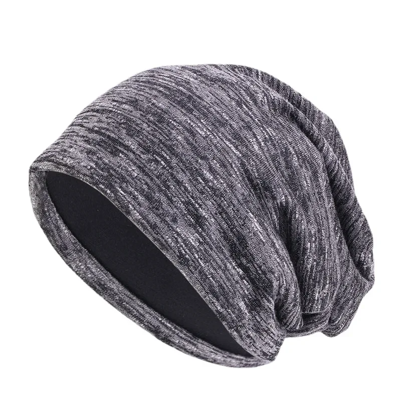 Spring Autumn Double Fabric Hats For Adult Cashmere-like Skullies & Beanies