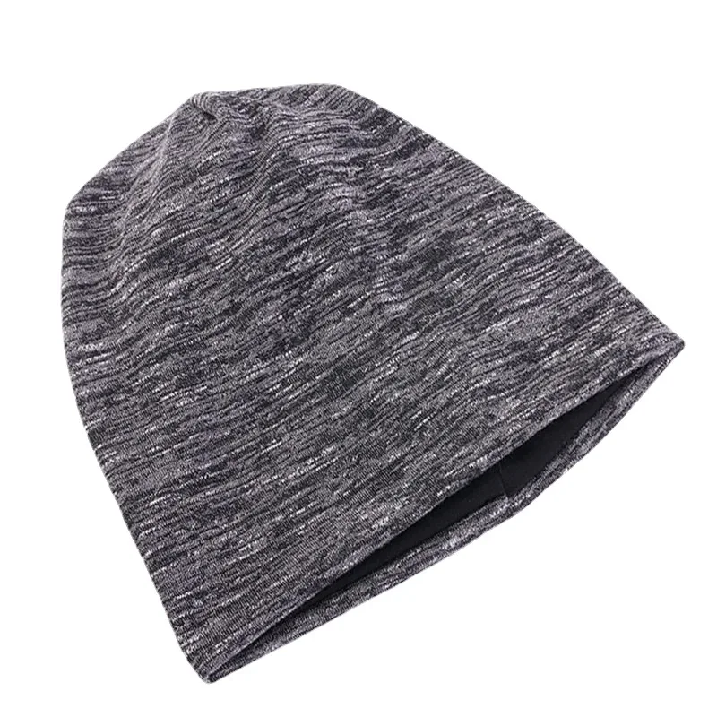 Spring Autumn Double Fabric Hats For Adult Cashmere-like Skullies & Beanies