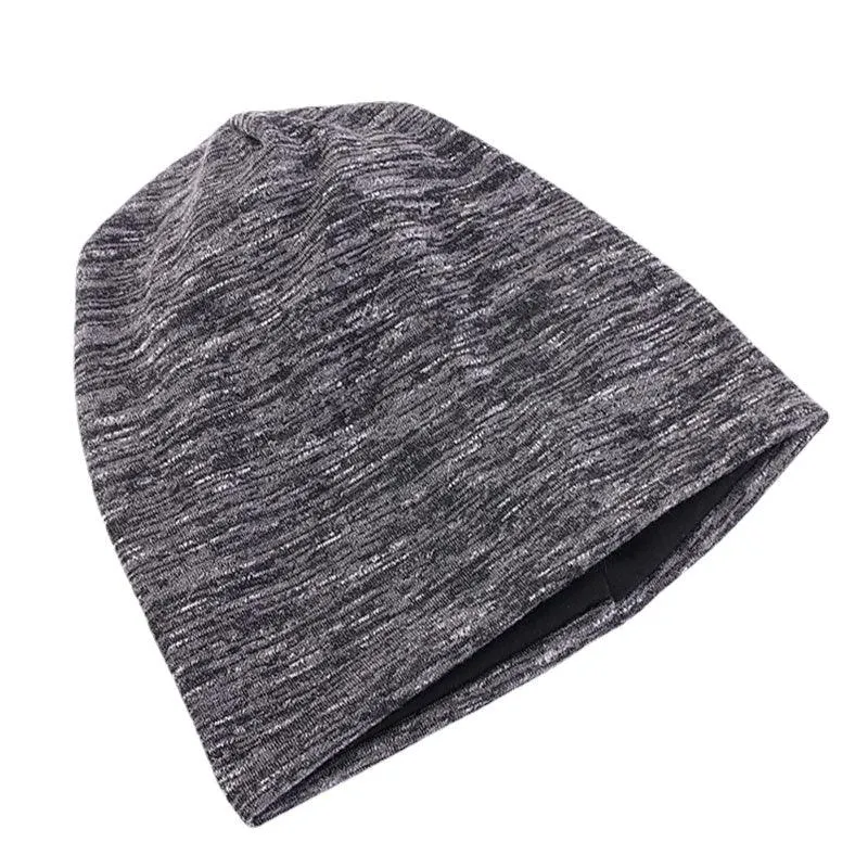 Spring Autumn Double Fabric Hats For Adult Cashmere-like Skullies & Beanies