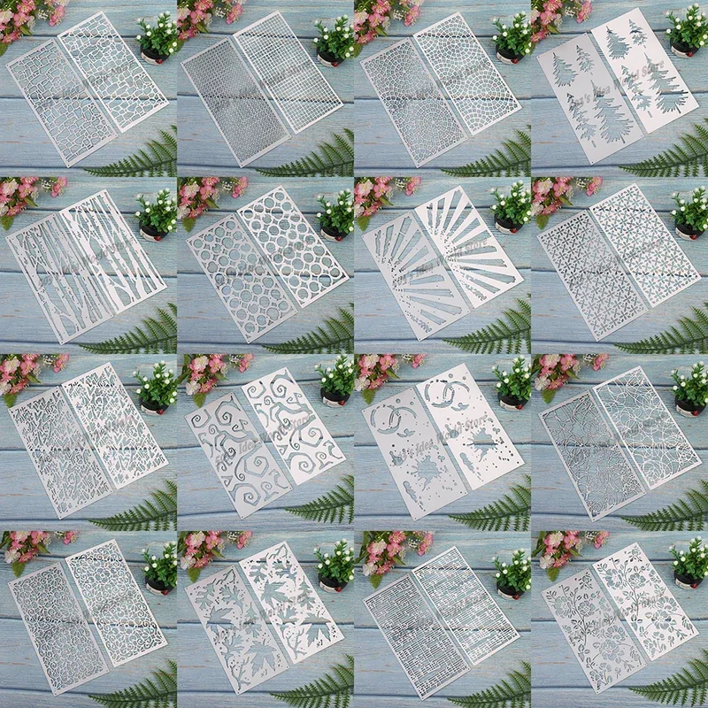 New Arrival Autumn Leaf Trees Background Metal Cutting Dies for 2025 DIY Scrapbooking Winter Frame Card Making Note Stencils