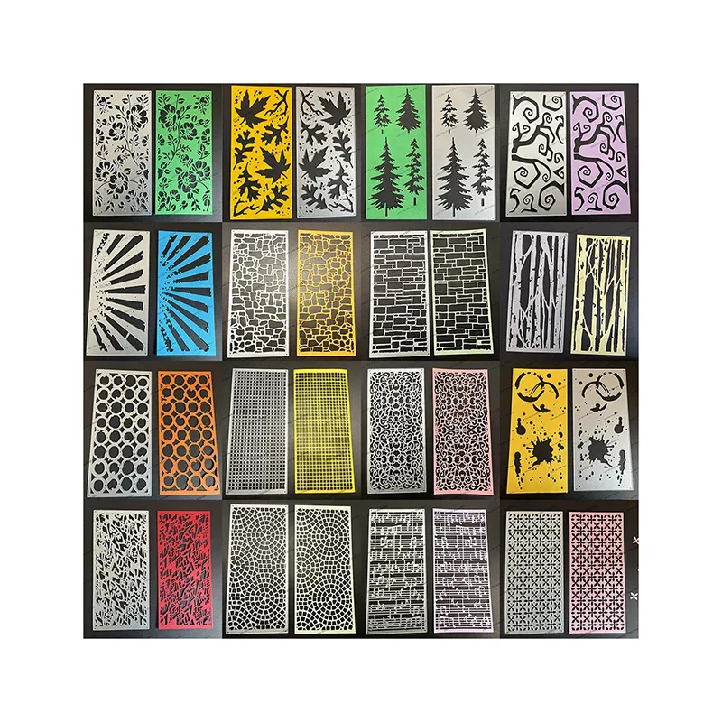 New Arrival Autumn Leaf Trees Background Metal Cutting Dies for 2025 DIY Scrapbooking Winter Frame Card Making Note Stencils