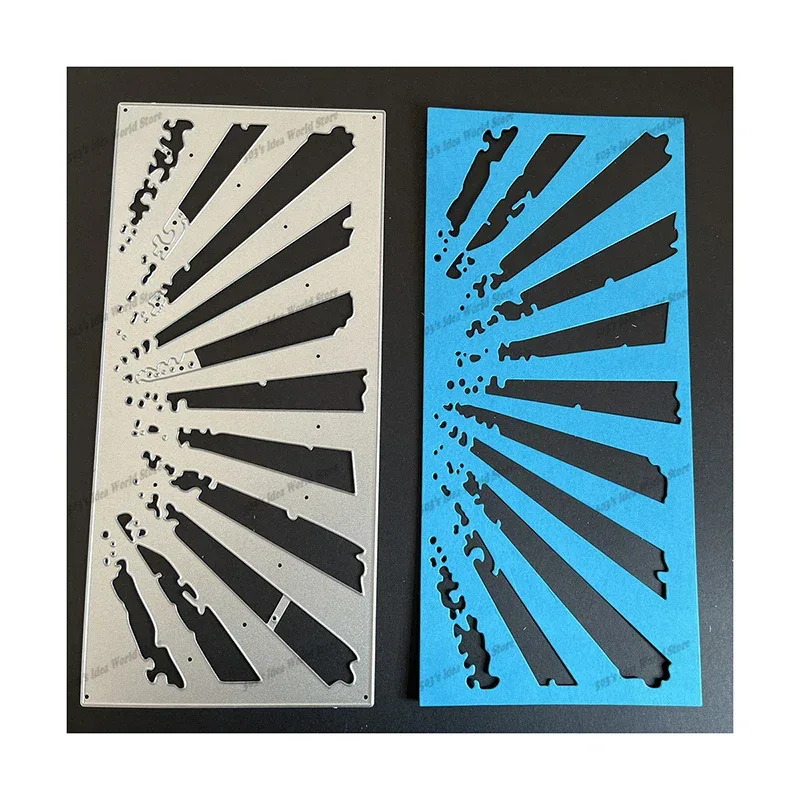 New Arrival Autumn Leaf Trees Background Metal Cutting Dies for 2025 DIY Scrapbooking Winter Frame Card Making Note Stencils
