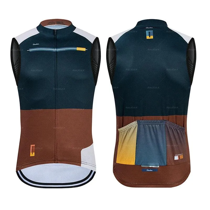 2023 Autumn Cycling Clothing Sleeveless Cycling Vest Mtb Sports Team Bicycle Jerseys Ultralight Jackets Unisex Cycling Clothes