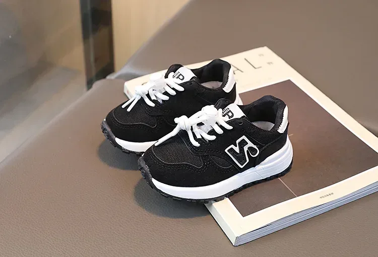 Baby Kid's Spring and Autumn All-match Trend Sneaker Toddler Boy's and Girl's Mesh Upper Breathable Casual Outdoor Walking Shoes