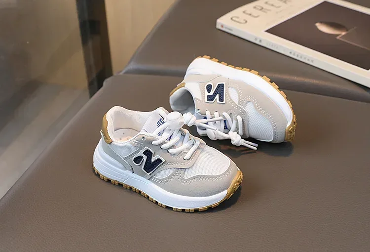 Baby Kid's Spring and Autumn All-match Trend Sneaker Toddler Boy's and Girl's Mesh Upper Breathable Casual Outdoor Walking Shoes