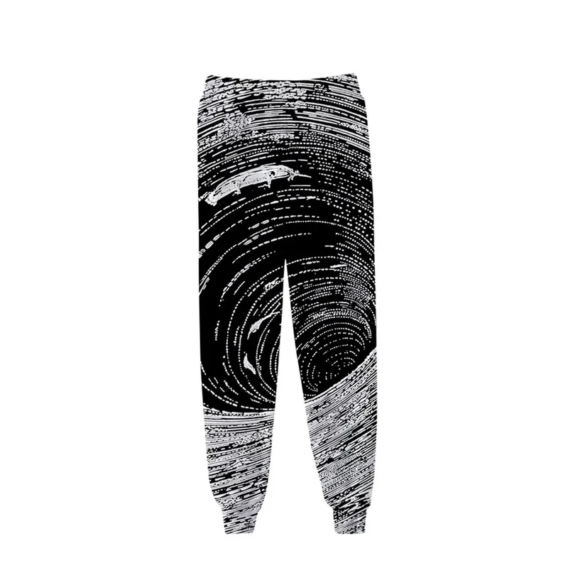 New Hot Sale 3D Print Tie Dye Pink and Green Pants Colorful Psychedelic Trousers Streetwear Men/Women Sweatpants