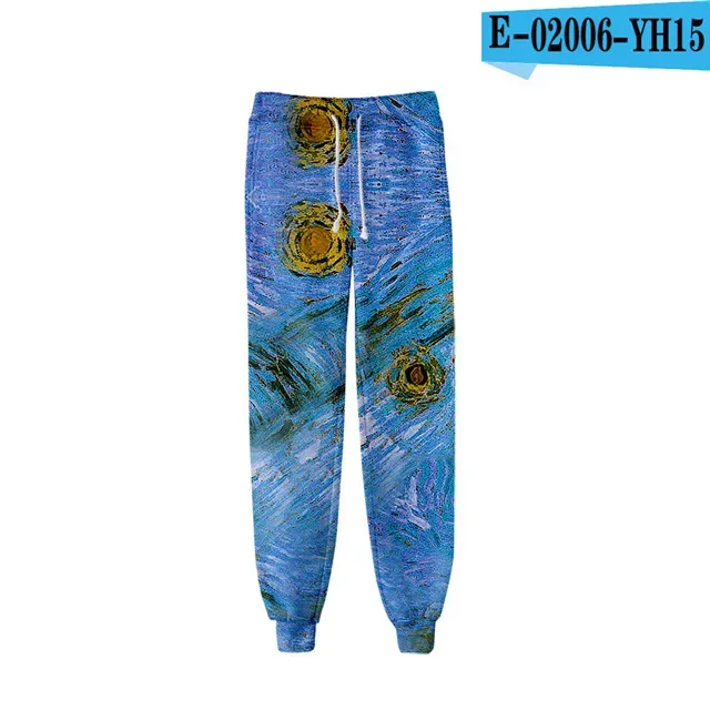 New Hot Sale 3D Print Tie Dye Pink and Green Pants Colorful Psychedelic Trousers Streetwear Men/Women Sweatpants