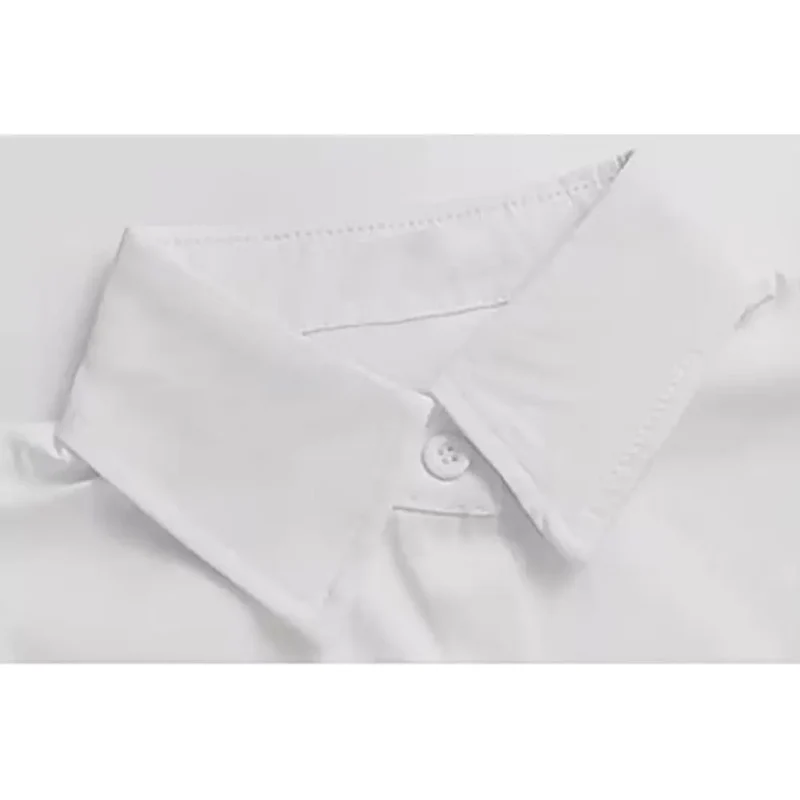 Autumn Women's Shirt Fashion Long Sleeve T-shirt Figure Print Loose Button Fashion Top Women's Polo Neck Long Sleeve T-shirt