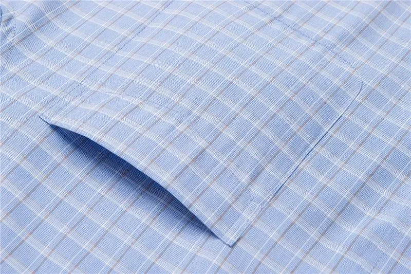 6XL 7XL 8XL 9XL 10XL Elegant Classic Youth Men's Business Casual Striped Long Sleeve Shirt Autumn Brand big Size Loose Shirt