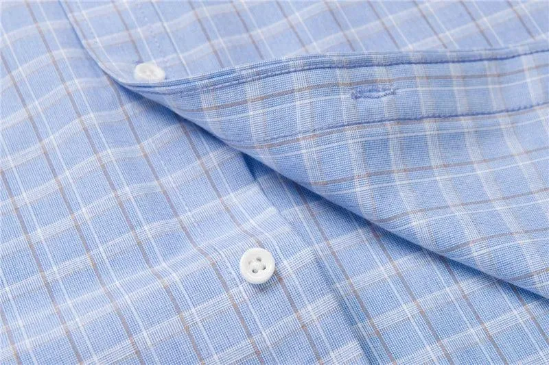 6XL 7XL 8XL 9XL 10XL Elegant Classic Youth Men's Business Casual Striped Long Sleeve Shirt Autumn Brand big Size Loose Shirt