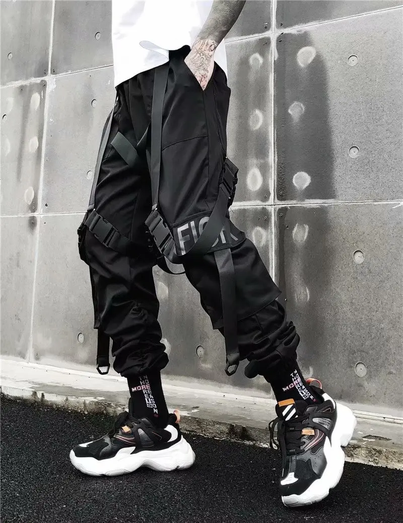 Harajuku Joggers Cargo Pants Men Fashion Casual Multi Pocket Streetwear techwear Men Women Sport Trousers Trending y2k Style