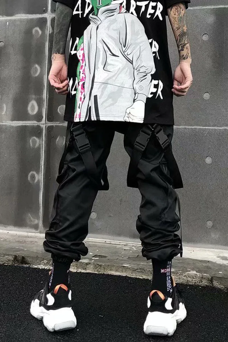 Harajuku Joggers Cargo Pants Men Fashion Casual Multi Pocket Streetwear techwear Men Women Sport Trousers Trending y2k Style