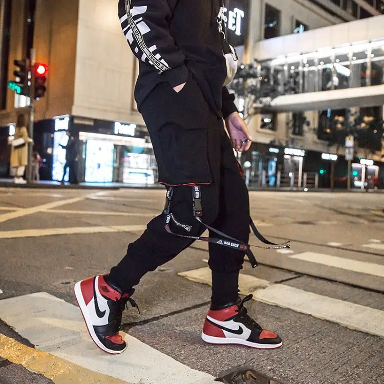 Harajuku Joggers Cargo Pants Men Fashion Casual Multi Pocket Streetwear techwear Men Women Sport Trousers Trending y2k Style