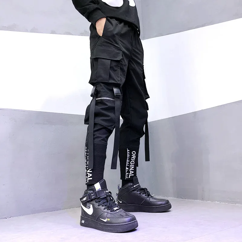 Harajuku Joggers Cargo Pants Men Fashion Casual Multi Pocket Streetwear techwear Men Women Sport Trousers Trending y2k Style