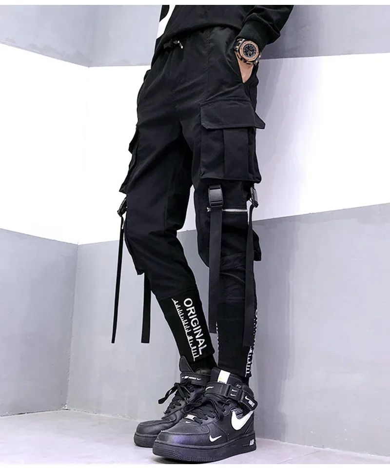 Harajuku Joggers Cargo Pants Men Fashion Casual Multi Pocket Streetwear techwear Men Women Sport Trousers Trending y2k Style