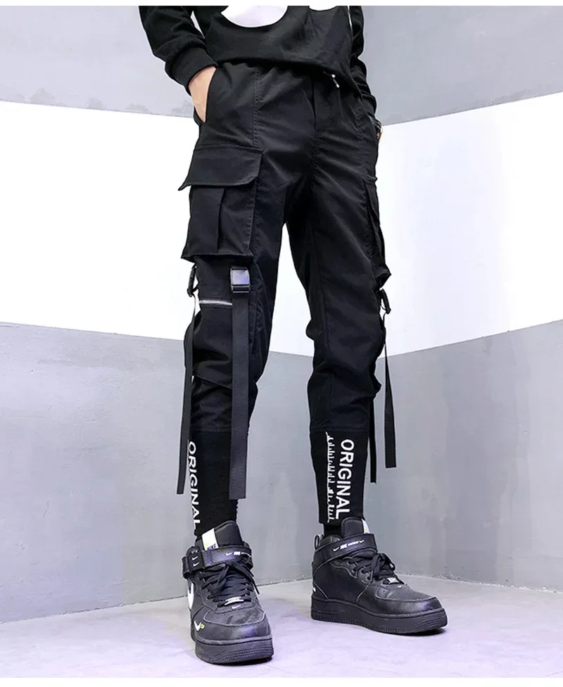 Harajuku Joggers Cargo Pants Men Fashion Casual Multi Pocket Streetwear techwear Men Women Sport Trousers Trending y2k Style