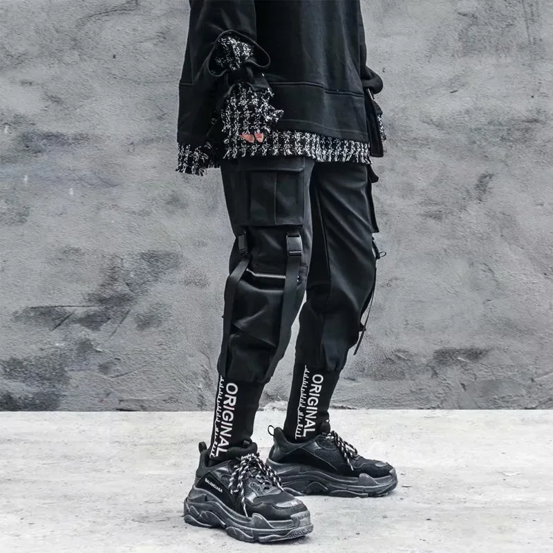 Harajuku Joggers Cargo Pants Men Fashion Casual Multi Pocket Streetwear techwear Men Women Sport Trousers Trending y2k Style