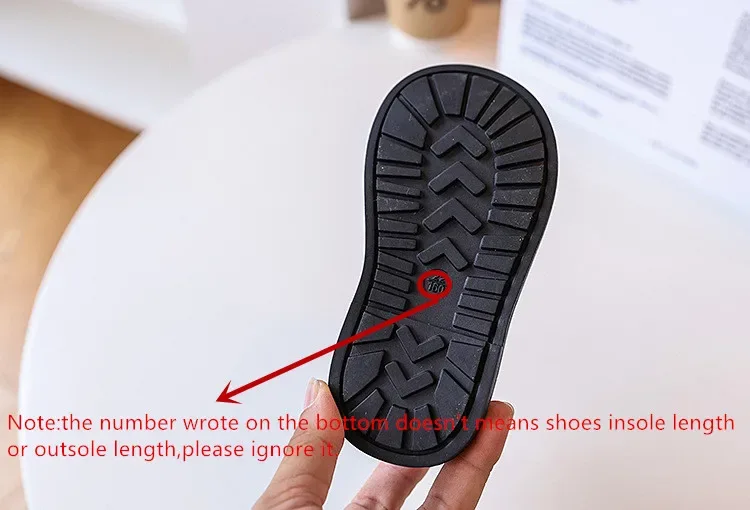 2024 New Autumn Children Boots Leather Girls Ankle Boots Lace Butterfly-knot Rubber Sole Fashion Toddler Kids Boots EU 21-30