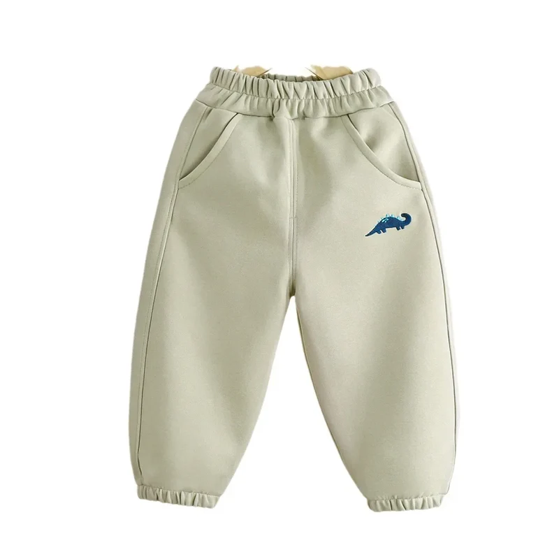 Baby Girls Boys Pants Pocket Long Trousers For Kids Toddler Infant Cartoon Pant Spring Autumn Children's Casual Sports Clothing