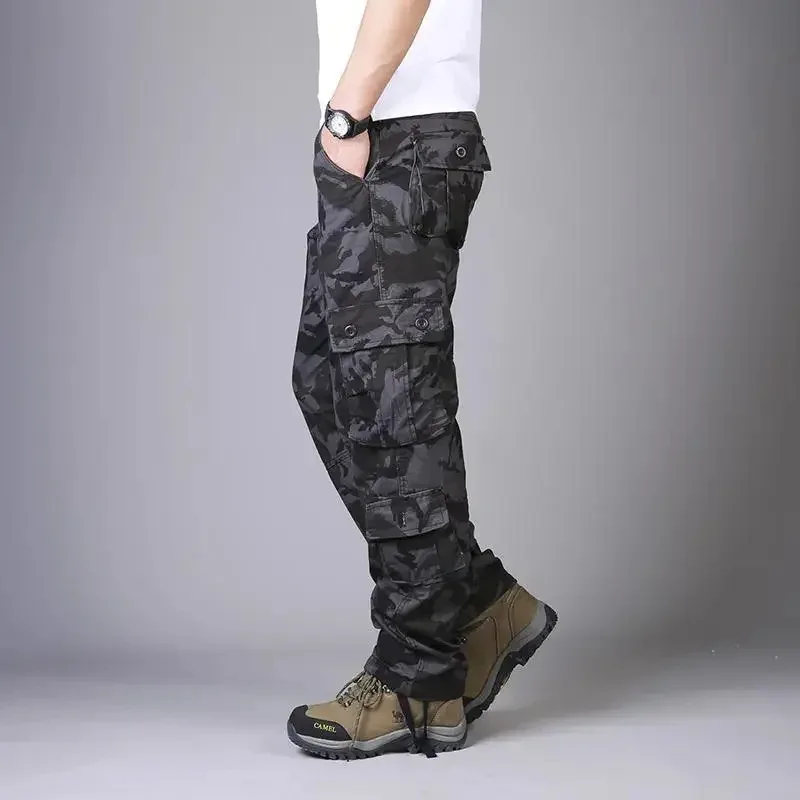 Trendy Versatile Men's Sweatpants Casual Camouflage Pants Autumn New Style Cross-Border Popular Pants Working Uniform