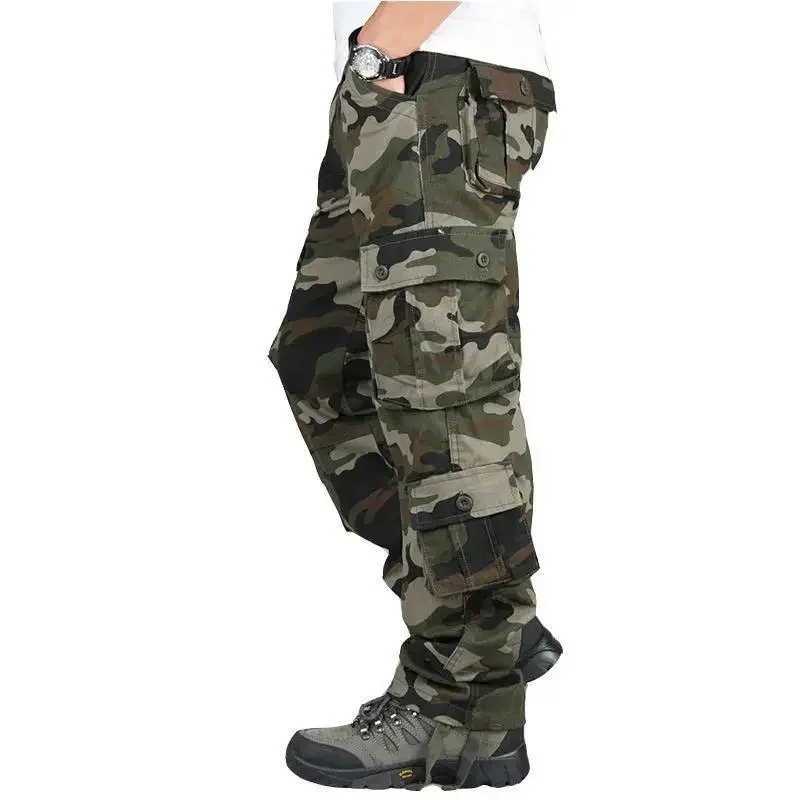 Trendy Versatile Men's Sweatpants Casual Camouflage Pants Autumn New Style Cross-Border Popular Pants Working Uniform