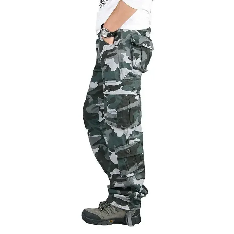 Trendy Versatile Men's Sweatpants Casual Camouflage Pants Autumn New Style Cross-Border Popular Pants Working Uniform