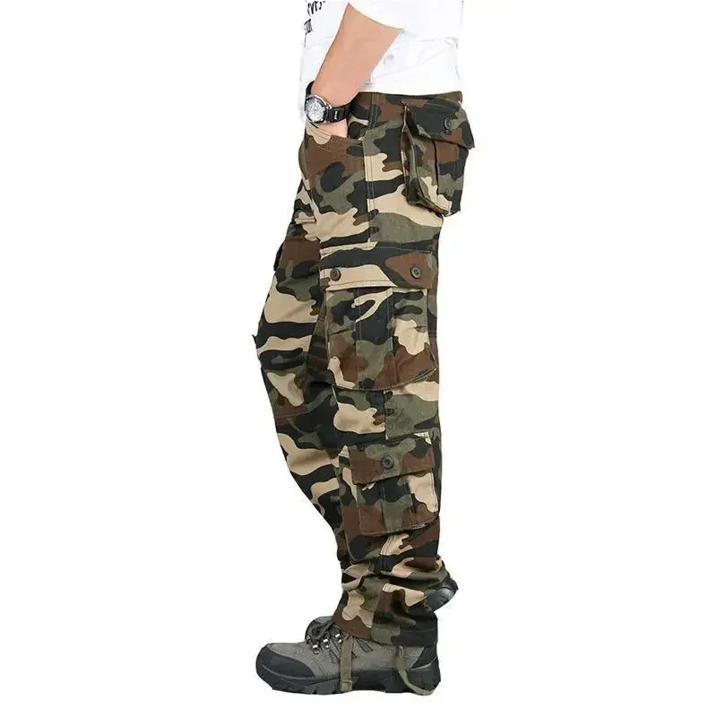 Trendy Versatile Men's Sweatpants Casual Camouflage Pants Autumn New Style Cross-Border Popular Pants Working Uniform