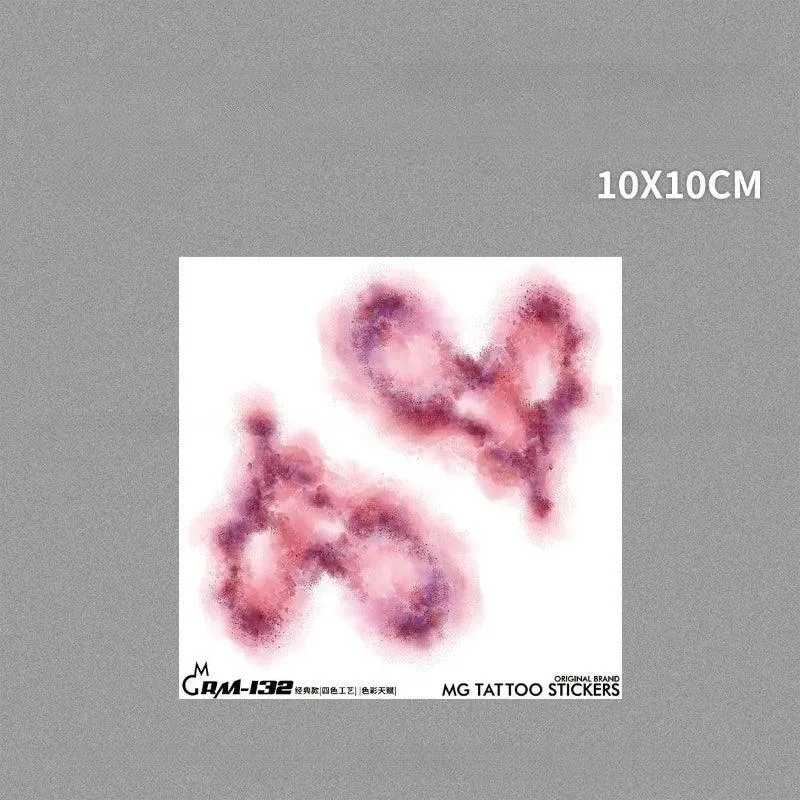 Halloween Cosplay Tattoo Sticker Heart Bruise Fake Tattoo for Woman Man Arm Ankle Scar Congestion Temporary Tattoo Sticker