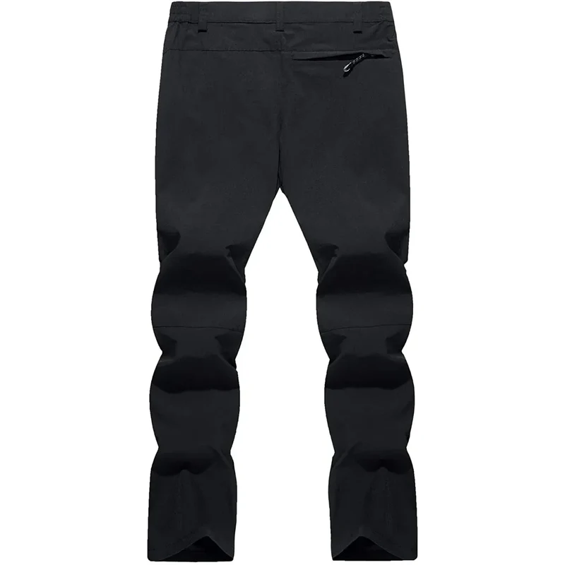 TACVASEN Quick Dry Outdoor Hiking Pants Men Summer Lightweight Rip-stop Cargo Work Trousers Multi-Pockets Camping Fishing Pants