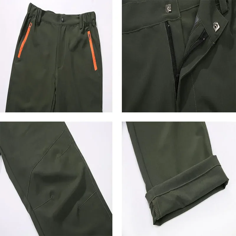 NUONEKO Men Womens Quick Dry Hiking Pants Outdoor Sport Summer Ultra Thin Pants Camping Trekking Fishing Climbing Trousers PN31
