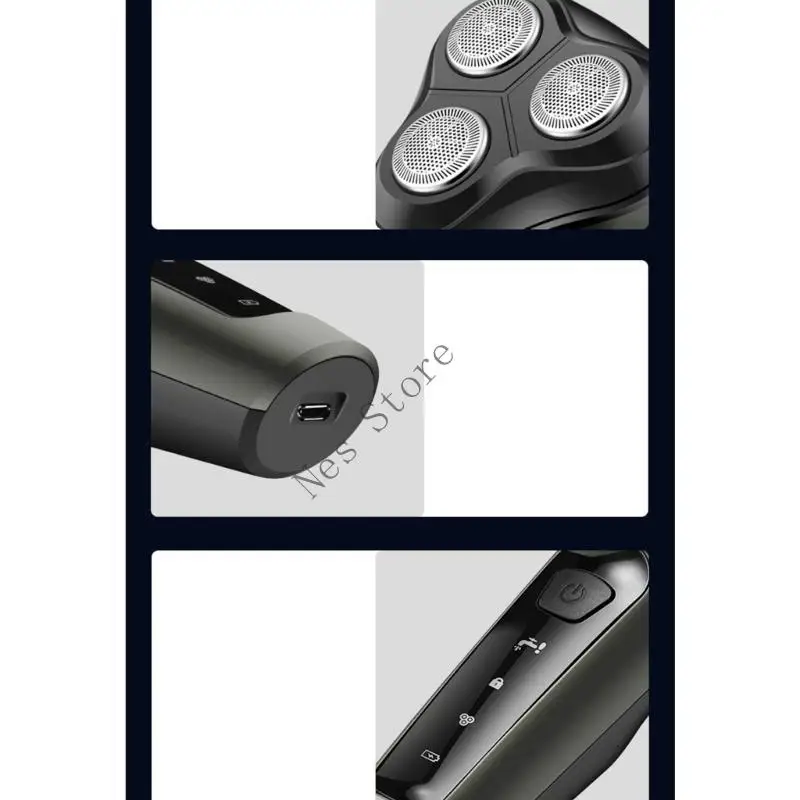 USB Rechargeable Portable Man Home Appliances Shaving Machine Male Beard Trimmer X7XA