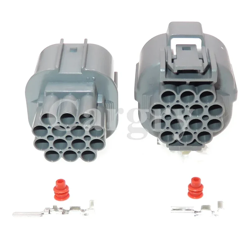 1 Set 14P 6181-0077 6189-0136 6918-0337 AC Assembly Automotive Electric Wire Connector Car Waterproof Socket