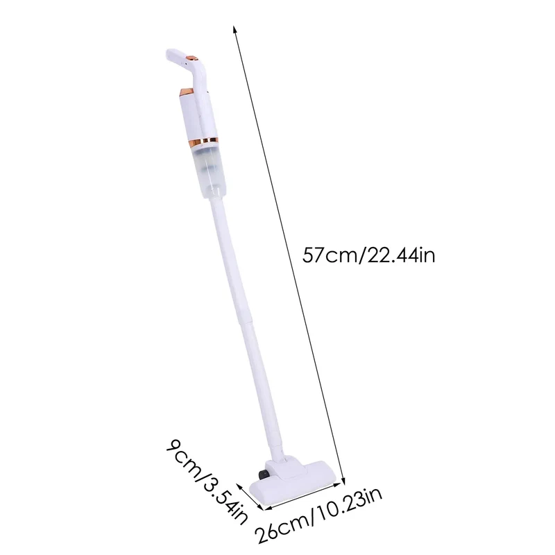 Cordless Vacuum Cleaner 8500pa Powerful Suction 600ml Dust Collecting Cup Car Vacuum Cleaner for Household