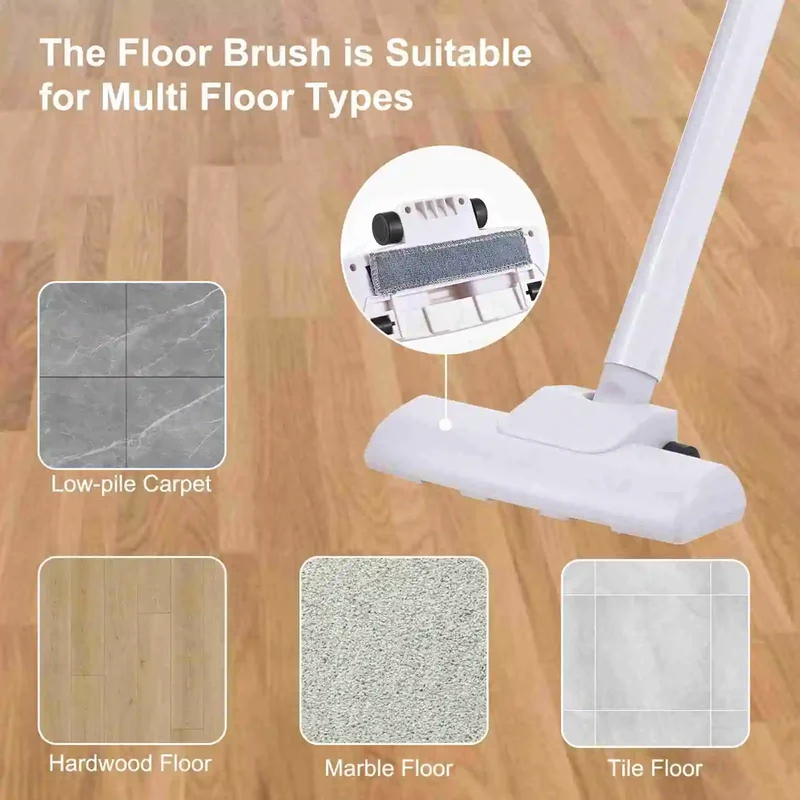 Cordless Vacuum Cleaner 8500pa Powerful Suction 600ml Dust Collecting Cup Car Vacuum Cleaner for Household