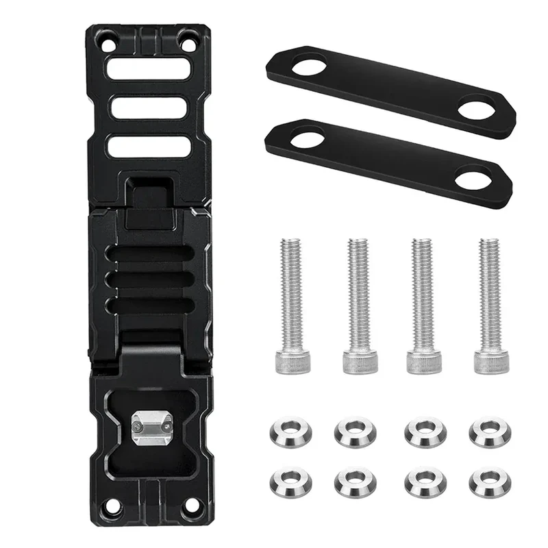 Folding Offroad Foot Step Door Hinge Peg Pedal for Jeep Wrangler JK JKU JL JLU Gladiator JT 2007-2025 Aluminum Alloy
